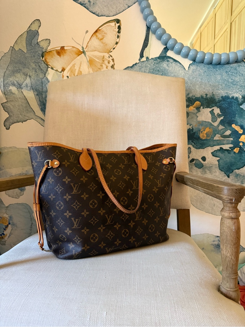 Louis Vuitton Monogram Nov 2015 Canvas Neverfull Tote - Brown and Tan - Picture 2 of 14